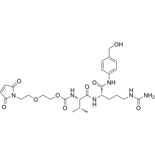 Mal-PEG2-Val-Cit-PABA 1662687-83-3